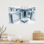 CubedCubes Poster (Keuken)