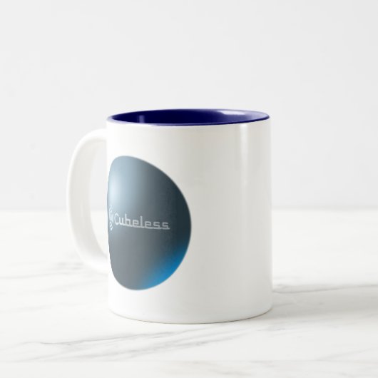 Cubeless Mok (Voorkant links)