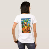 Cuberoo - PineCraft Serie - Pineapple Empire T-shirt (Achterkant volledig)