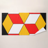 cubes 3d (Serviette de bain)