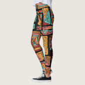 Cubes Abstraits Leggings (Gauche)