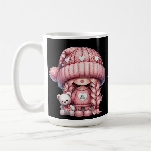 Cubes cupides Mug (Gauche)