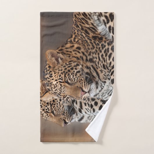 Cubes de léopard (Serviette à main)