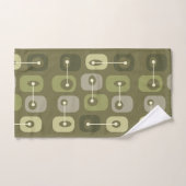 Cubes de Squishy Abstraits Vert olive (Serviette à main)