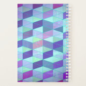 Cubes en triangles Motif géométrique (Dos)