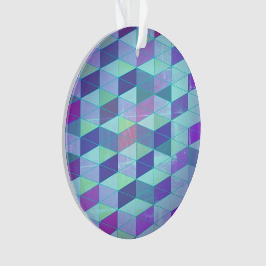 Cubes en triangles Motif géométrique (devant)