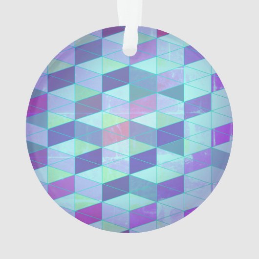 Cubes en triangles Motif géométrique (dos)