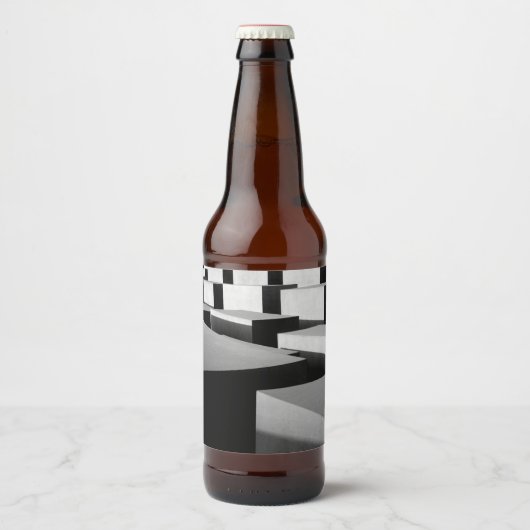 Cubes in Berlijn Bier Etiket (Voorkant)