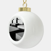 Cubes in Berlijn Keramische Bal Ornament (Rechts)