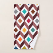 Cubes Modernes Du Milieu Du Siècle (Serviette à main)