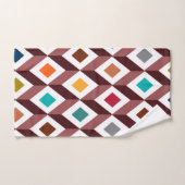 Cubes Modernes Du Milieu Du Siècle (Serviette à main)