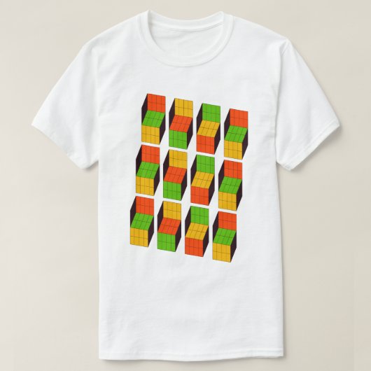 Cubic T-shirt (Design voorkant)