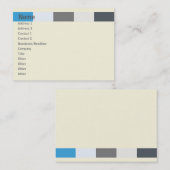 Cubicle - Chubby Visitekaartje (Voorkant / Achterkant)