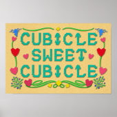 Cubicle Sweet Cubicle Print (Voorkant)