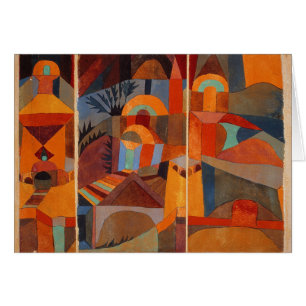 Cubisme Abstrait coloré Klee Temple Gardens