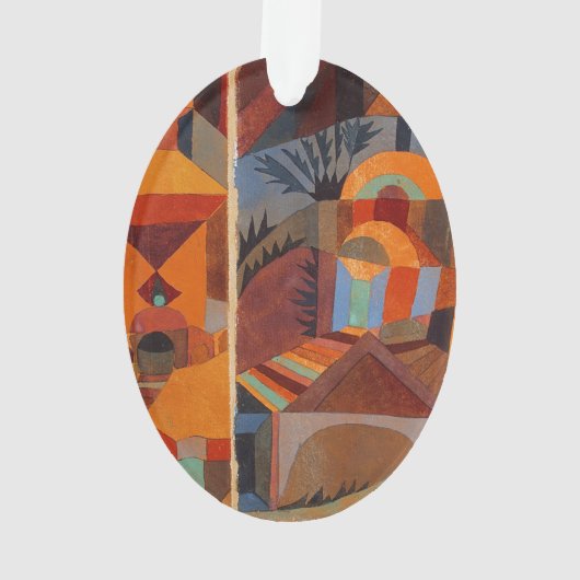 Cubisme Abstrait coloré Klee Temple Gardens (dos)