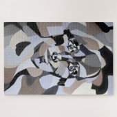 Cubisme Abstrait Figuratif Puzzle géométrique (Horizontal)