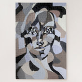 Cubisme Abstrait Figuratif Puzzle géométrique (Vertical)