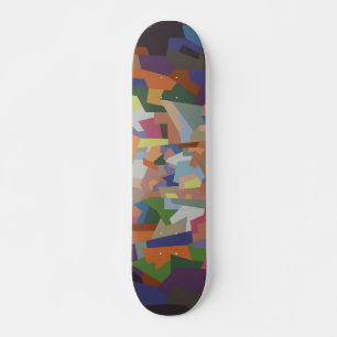 Cubisme esthetisch skateboard