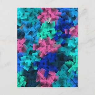 Cubisme, kunststijl en schilderij, briefkaart