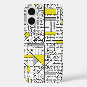 Cubisme Maze iPhone 16 Hoesje
