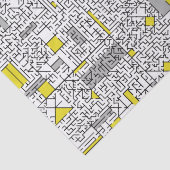 Cubisme Maze Tissuepapier (Detail)