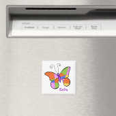 Cubisme Whimsical Magnet Papillon (In Situ (Lave-vaisselle))