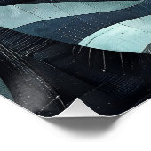 Cubismo: Bosque Enigmático Perfect Poster (Hoek)