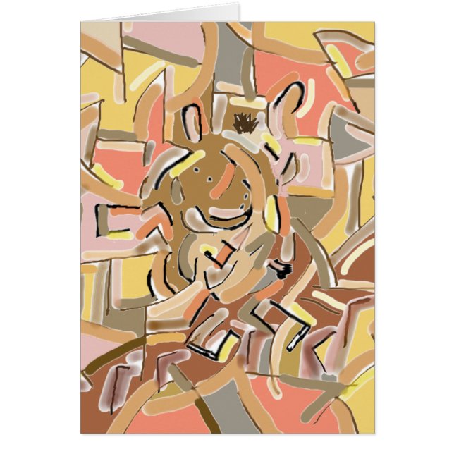 cubist donkey (Voorkant)