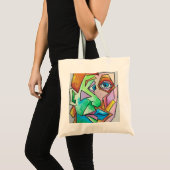Cubist Head Tote Bag (Devant (produit))
