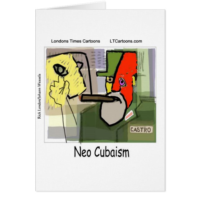 Cubiste Castro NéoCubisme Drôle (Devant)