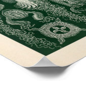  Cubomedusae Color Ernst Haeckel Art Print (Hoek)