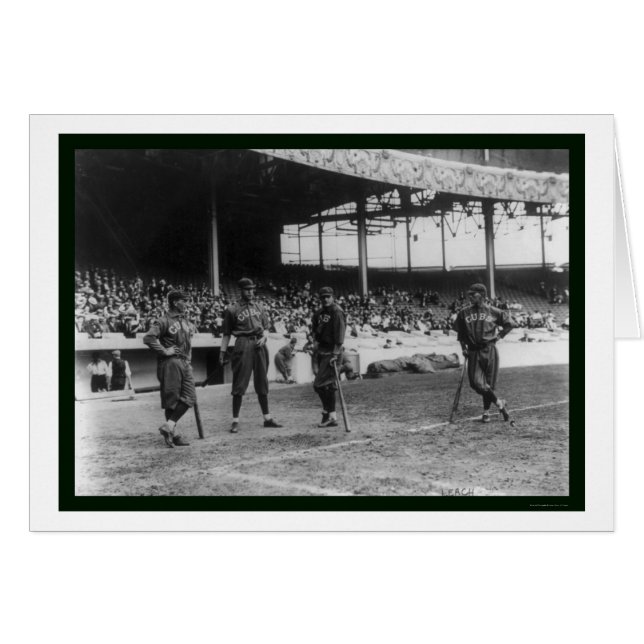 Cubs Baseball Players 1909 (Voorkant Horizontaal)