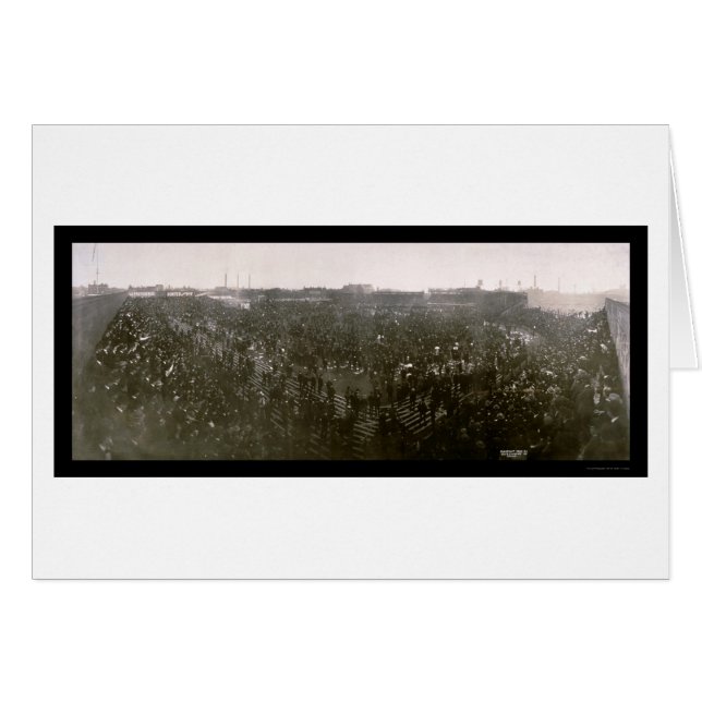 Cubs Série Sox Photo 1906 (Devant horizontal)