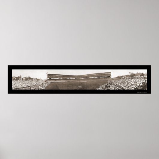 Cubs Wrigley Field Foto 1929 Poster (Voorkant)