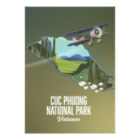 Cuc Phuong Nationaal Park Vietnam kaart