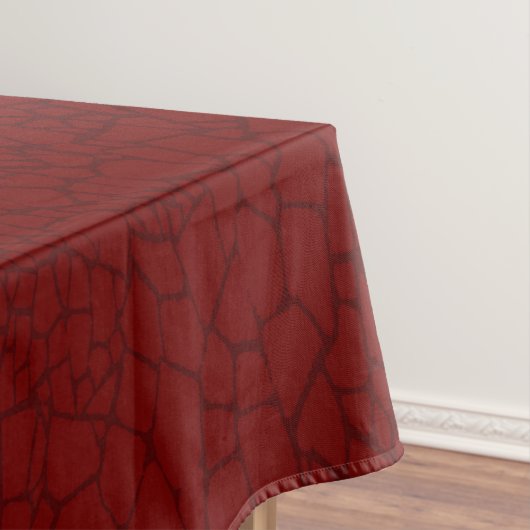 Cucamonga Table Cloth Maroon and Gold Tafelkleed (Voorbeeld)