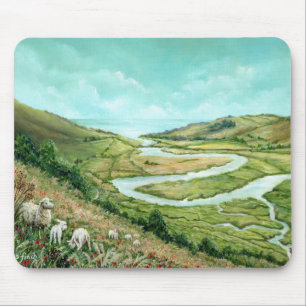 Cuckmere Haven na het Storm Muismat