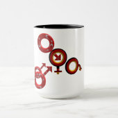 Cuckold café thé tasse (Centre)