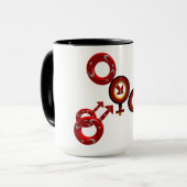 Cuckold café thé tasse (Devant gauche)