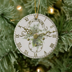 Cuckoo Clock Face Keramisch Ornament