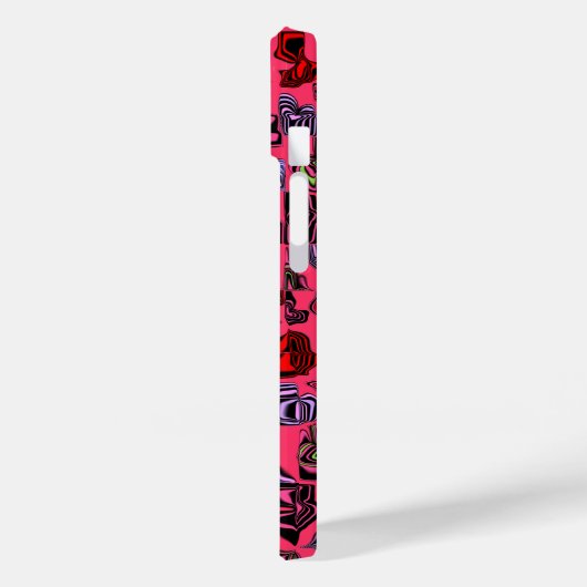 Cuckoo Marbling Abstract Case-Mate iPhone Case (Achterkant / Links)