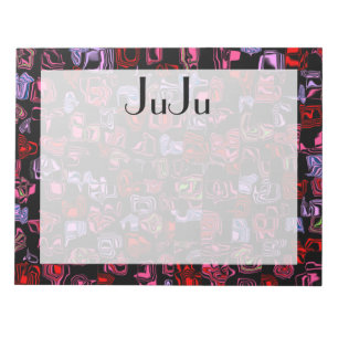 Cuckoo Marbling Abstract Notitieblok