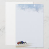 Cuckoo Wasp Briefpapier (Voorkant / Achterkant)