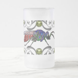 Cuckoo Wasp Matglas Bierpul