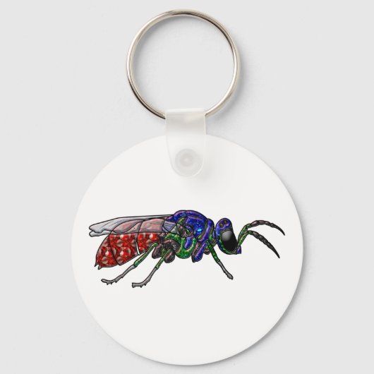 Cuckoo Wasp Sleutelhanger (Voorkant)
