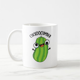 Cuckoocumber Funny Veggie Cucumber Pun Koffiemok