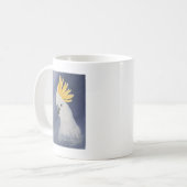 Cuctocacadeau voor zwavelcresten voor het papegaai koffiemok (Voorkant links)