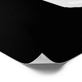 Cucum-bier Grappig Bier Pun Donker BG Poster (Hoek)