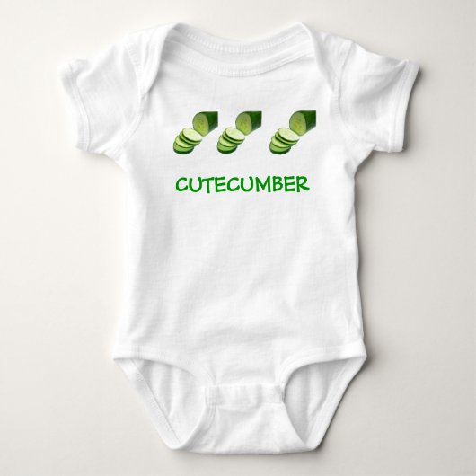CUCUMBER BABY ROMPER (Voorkant)